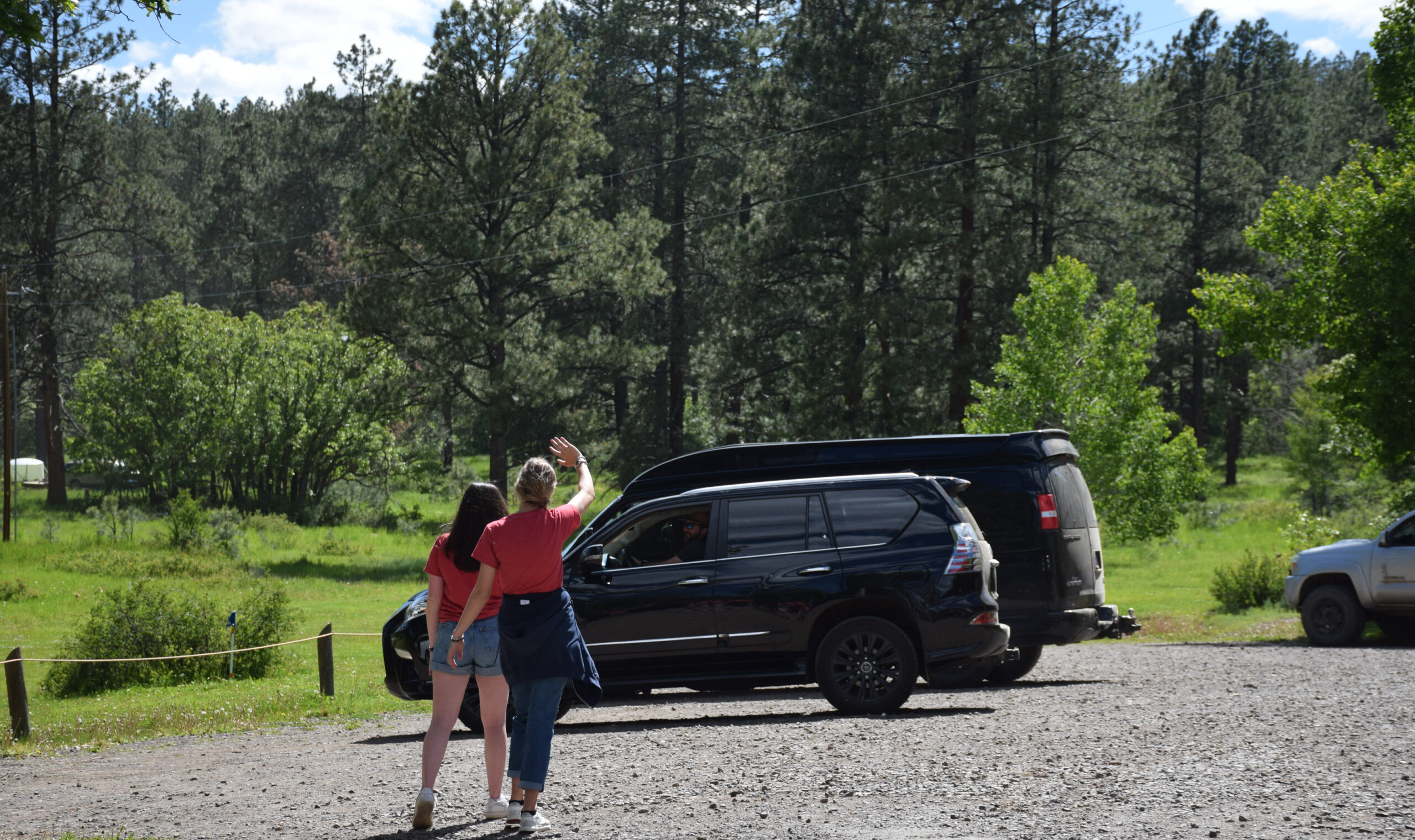 Arrival Day at Camp